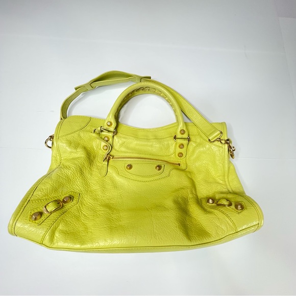 BALENCIAGA Classic City Neon Yellow June Citronna - Picture 10 of 17